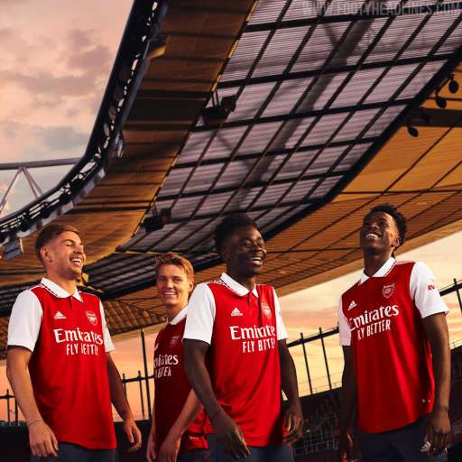 Arsenal chính thức ra áo sân nhà mùa 2022-2023