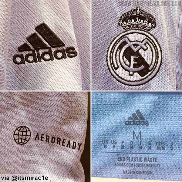 Hình ảnh áo sân khách Real Madrid 22-23