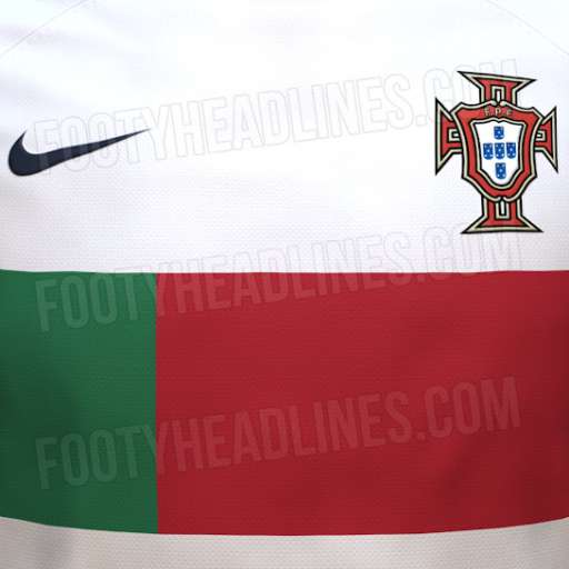 Xuất hiện hình ảnh áo sân khách Bồ Đào Nhà tại World Cup 2022