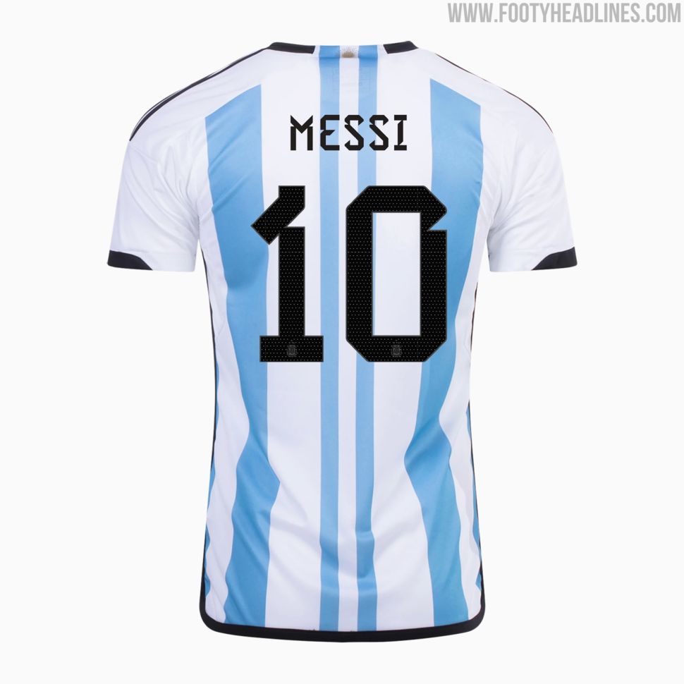 Adidas ra mắt áo đấu Argentina phiên bản vô địch World Cup