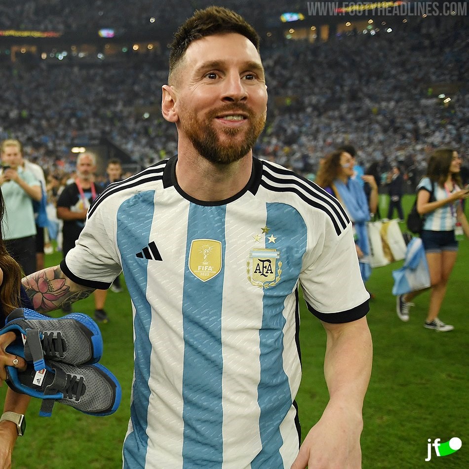 Adidas ra mắt áo đấu Argentina phiên bản vô địch World Cup