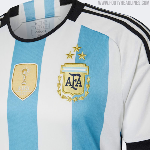 Adidas công bố ngày bán áo Argentina 3 ngôi sao