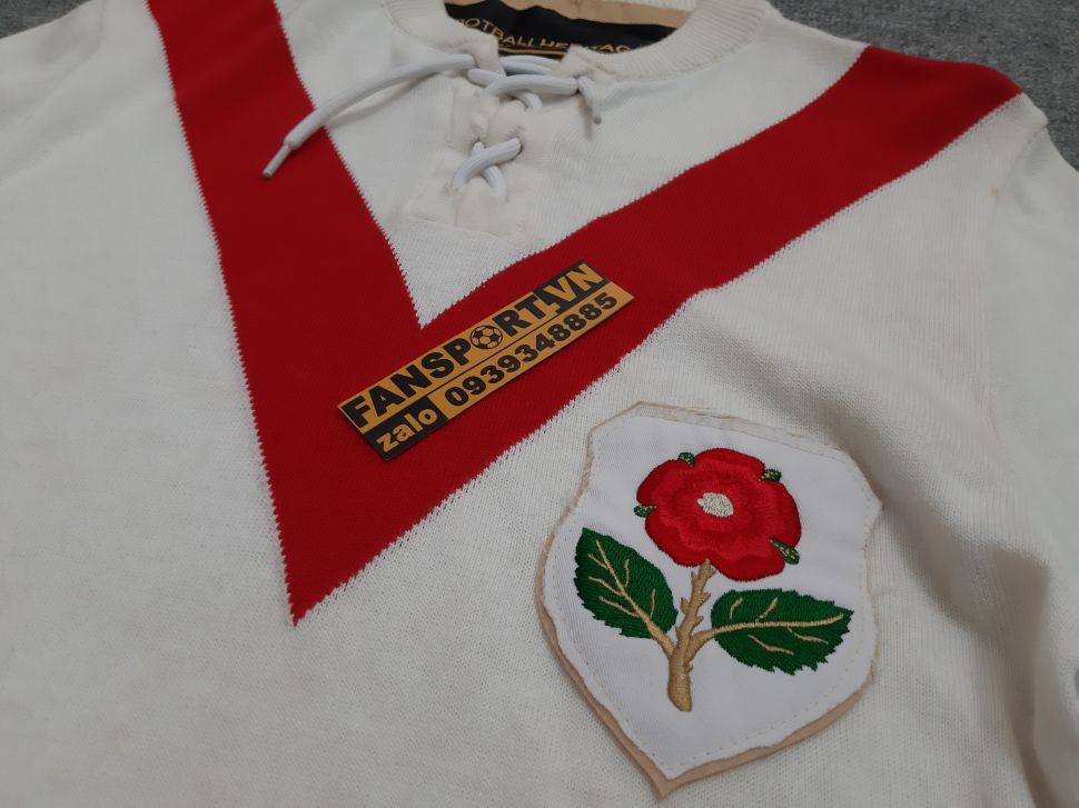 Áo đấu Manchester United chung kết FA Cup 1909 final home shirt jersey