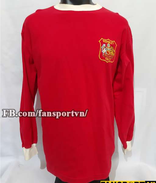 Áo đấu #7 Manchester United FA cup final 1963 home shirt jersey red