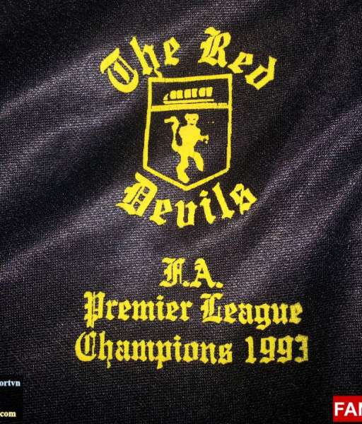 Áo đấu Champions 1993 Manchester United 1993-1995 away shirt jersey