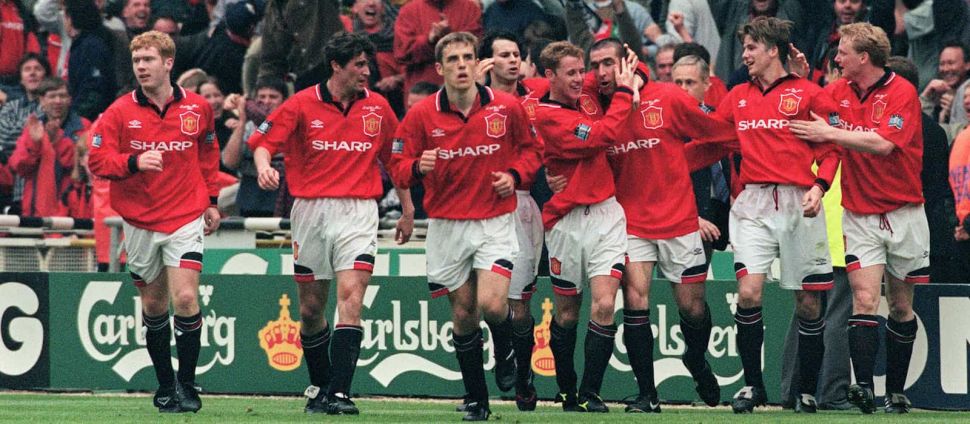 Áo đấu Champions Manchester United 1994-1996 home shirt jersey red