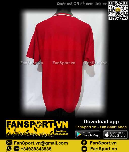 Áo đấu Champions Manchester United 1994-1996 home shirt jersey Umbro