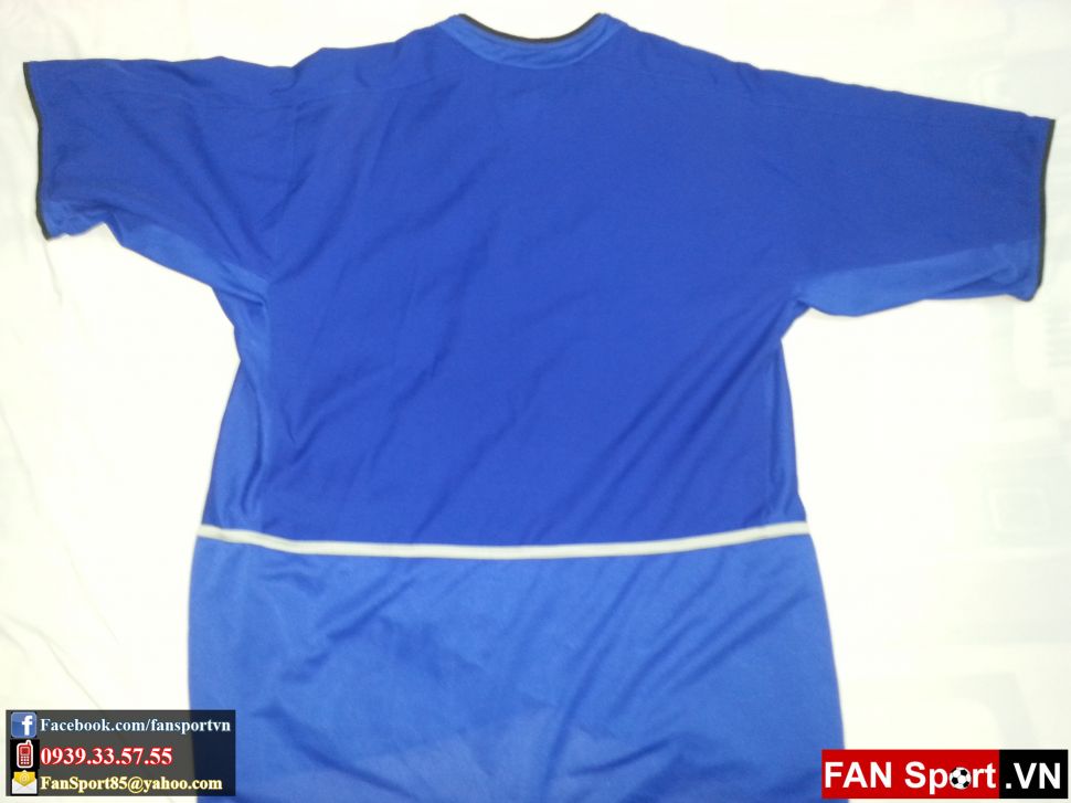 Áo đấu Giggs #11 Manchester United 2002-2003 third shirt jersey blue