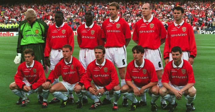 Áo đấu Manchester United Champion League final 1999 home shirt jersey
