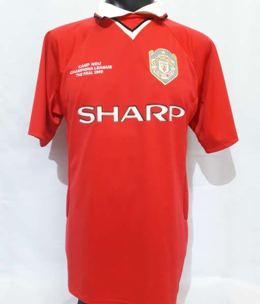 Áo đấu Manchester United Champion League final 1999 home shirt jersey