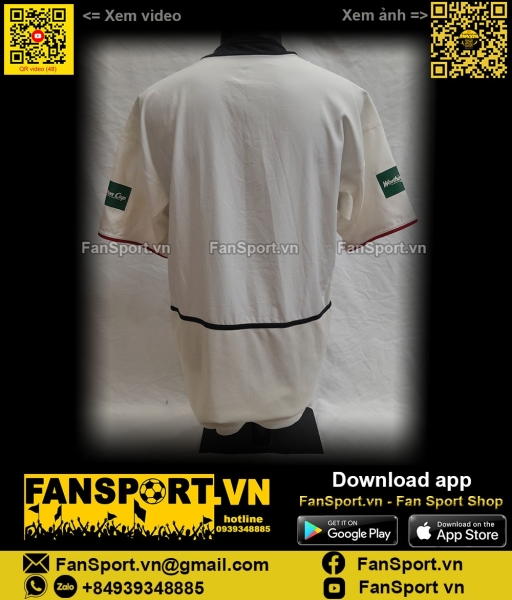 Áo Manchester United Worthington League Cup Final 2003 shirt 184951