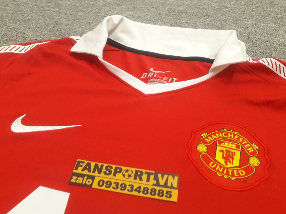 Áo đấu chữ ký Michael Owen #7 Manchester United 2010-2011 home shirt
