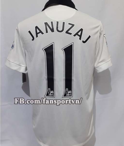 Áo đấu Januzaj #11 Manchester United 2014-2015 away shirt jersey white