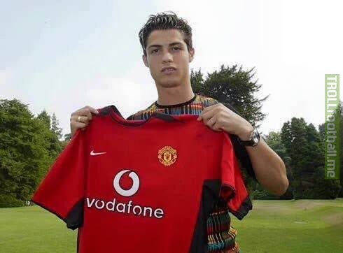 Áo đấu Ronaldo #7 Manchester United 2003-2004 home shirt jersey red