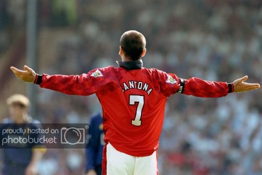 Áo đấu Cantona #7 Manchester United 1996-1998 home shirt jersey red