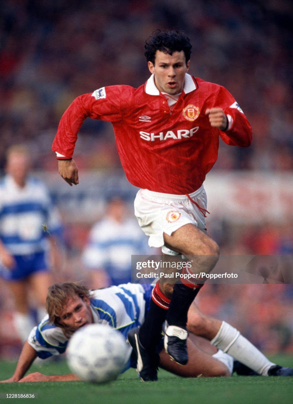 Áo đấu Giggs 11 Manchester United 1992 1993 1994 home shirt jersey red