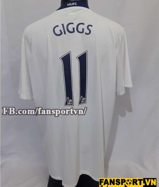Áo đấu Giggs #11 Manchester United 2008-2009-2010 away shirt jersey