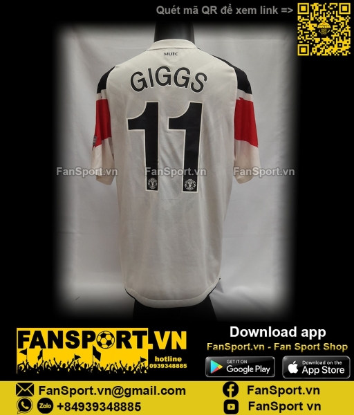 Áo đấu Giggs 11 Manchester United Champion League Final 2011 shirt