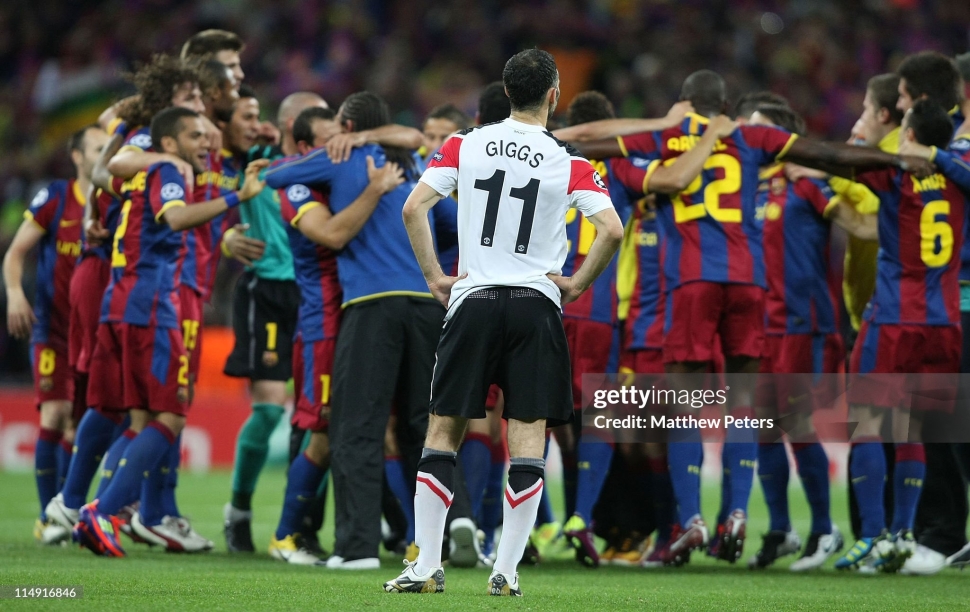 Áo đấu Giggs 11 Manchester United Champion League Final 2011 shirt
