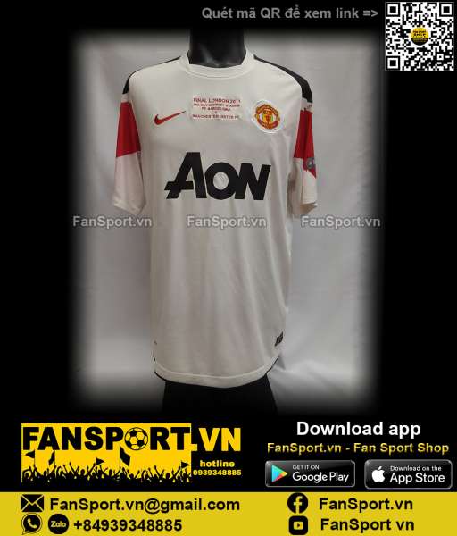 Áo đấu Giggs 11 Manchester United Champion League Final 2011 shirt