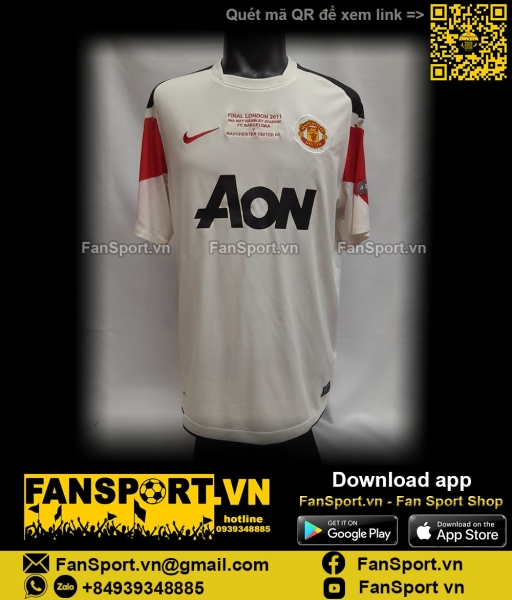 Áo đấu Giggs 11 Manchester United Champion League Final 2011 shirt