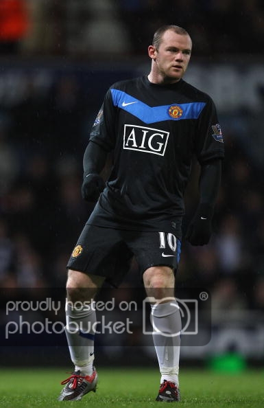 Áo đấu Rooney #10 Manchester United 2009-2010 away shirt jersey black