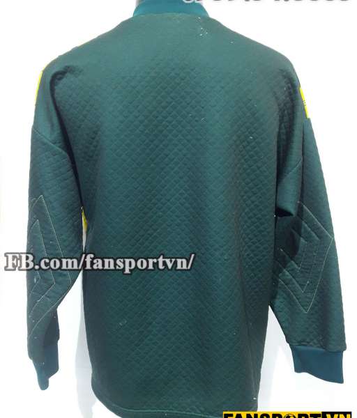 Áo Manchester United 1994-1997 third goalkeeper shirt green yellow