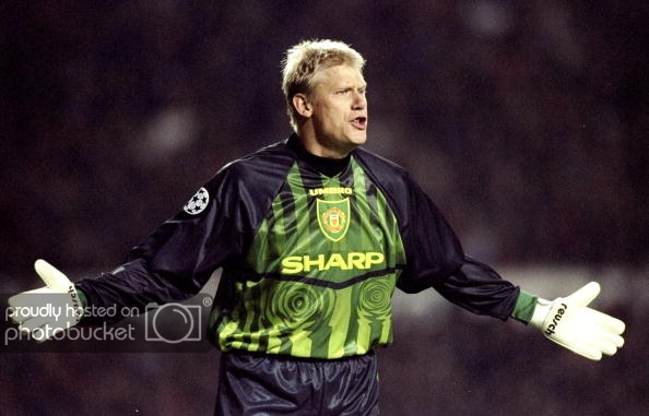 Áo Manchester United 1997-1998 home goalkeeper shirt jersey green