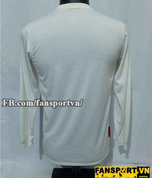 Áo Manchester United 2009-2010 home goalkeeper shirt jersey white