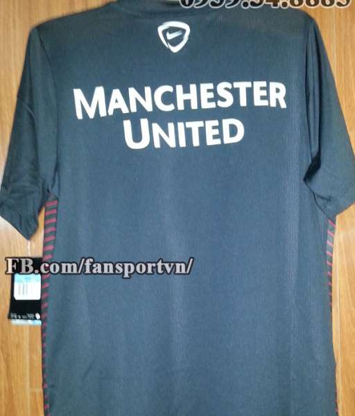 Áo tập Manchester United 2013-2014 training shirt jersey black
