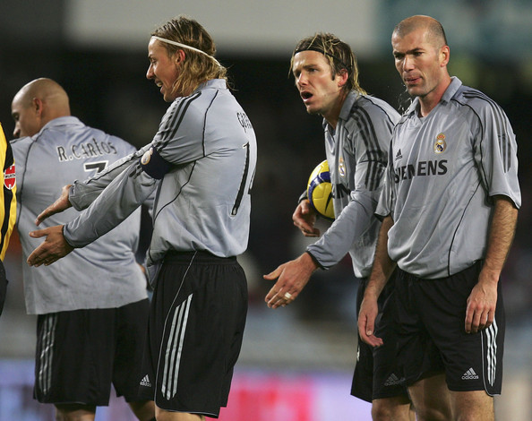 Áo đấu Beckham 23 Real Madrid 2005-2006 third shirt jersey grey 109845