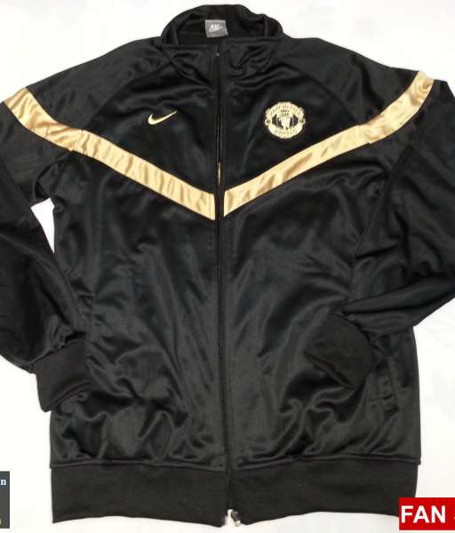 Áo khoác Manchester United 2009-2010 đen - jacket shirt jersey black