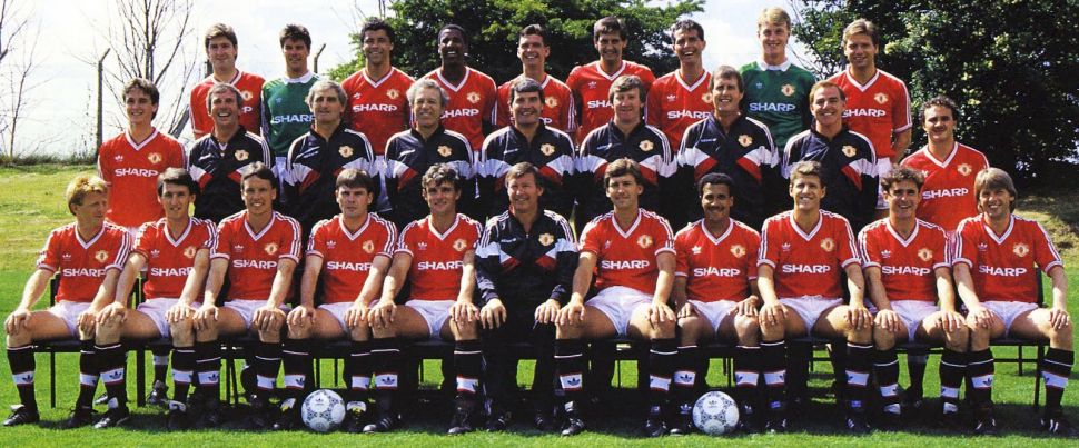 Áo đấu #7 Manchester United 1986-1987-1988 home shirt jersey red
