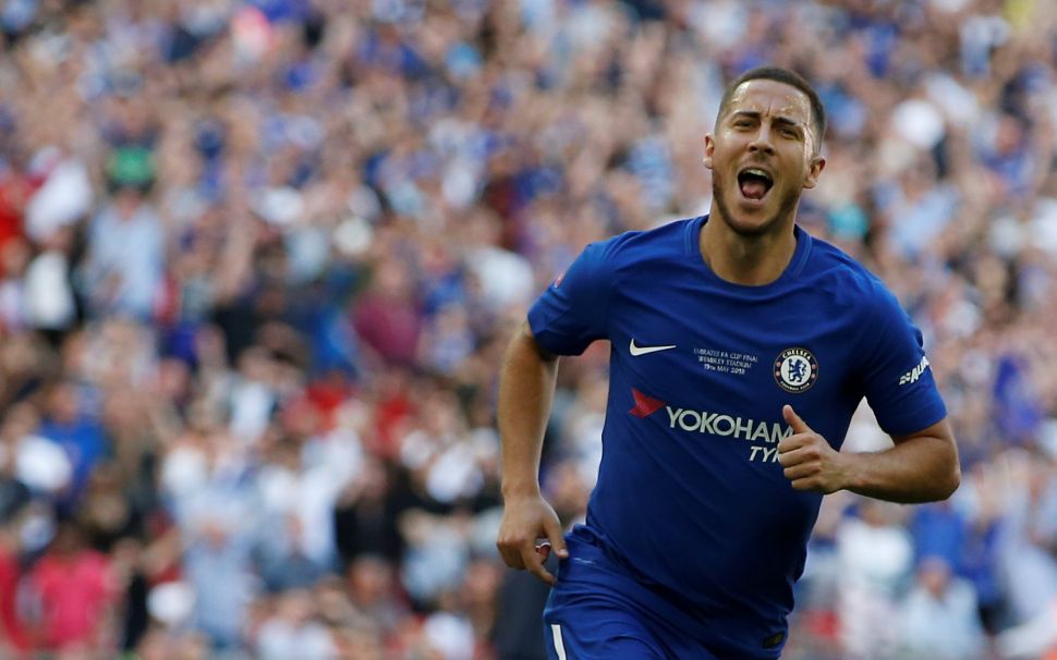 Áo đấu Hazard #10 Chelsea FA Cup final 2018 home shirt jersey blue