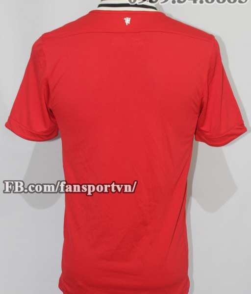 Áo đấu Manchester United 2011-2012 home shirt jersey red