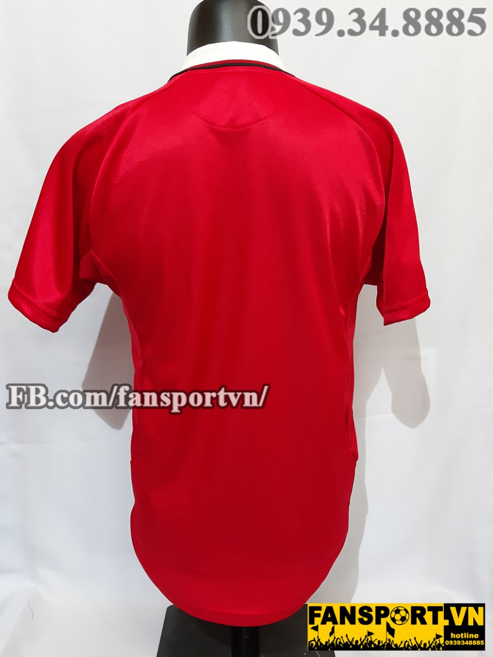 Áo đấu Manchester United UEFA Super Cup 1999 home shirt jersey red