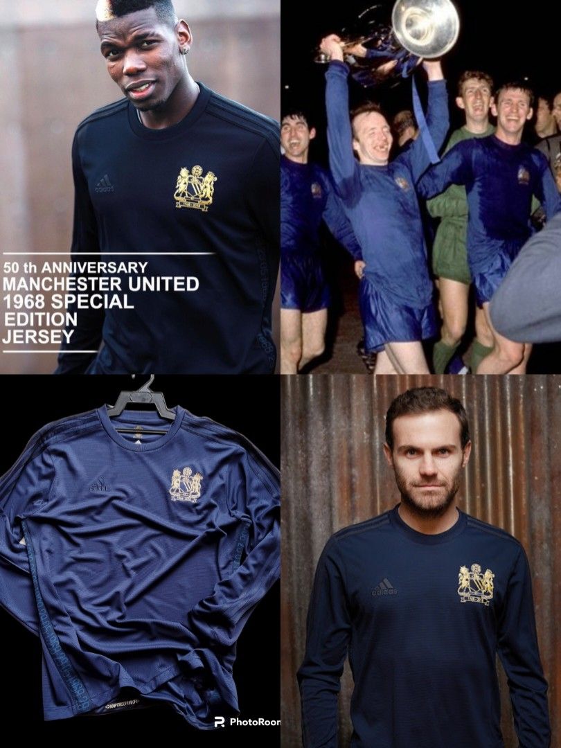 Áo Manchester United 1968 special limited edition jersey blue DN6901 S