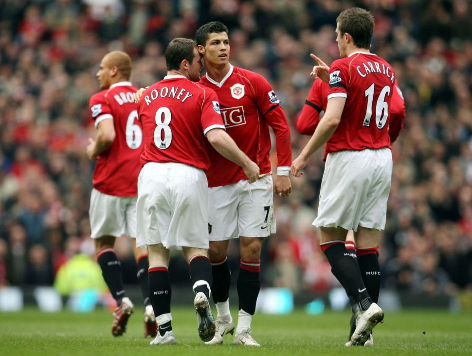 Áo đấu Rooney #8 Manchester United 2006-2007 home shirt jersey red