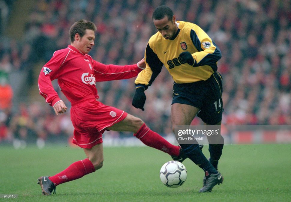Áo đấu Henry #14 Arsenal 1999-2001 away shirt jersey yellow