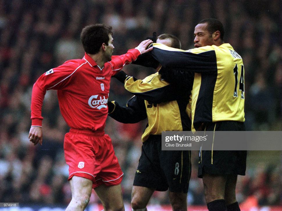 Áo đấu Henry #14 Arsenal 1999-2001 away shirt jersey yellow