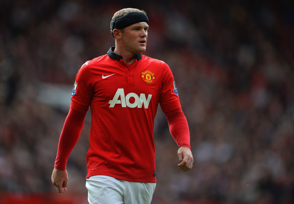 Áo đấu Rooney #10 Manchester United 2013-2014 home shirt jersey red