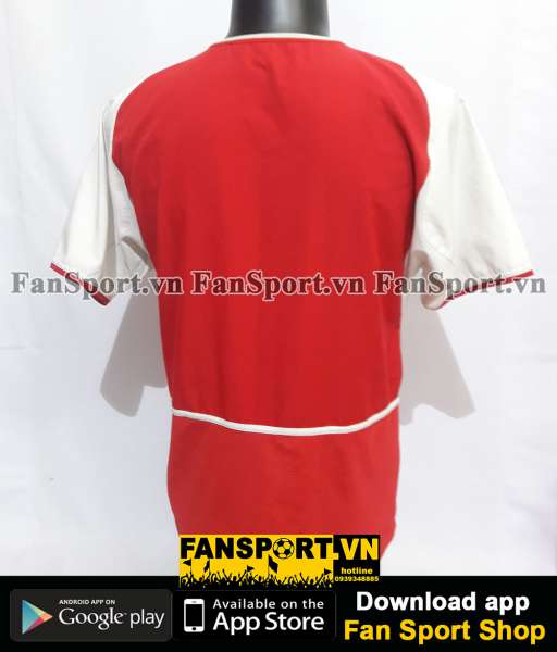Áo đấu Arsenal FA Cup Final 2003 home shirt jersey red 2002 2004 M