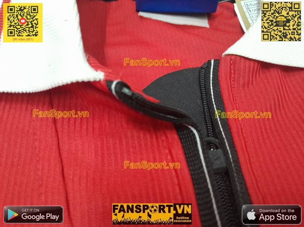 Áo đấu Solskjaer #20 Manchester United 1998-1999-2000 home shirt red