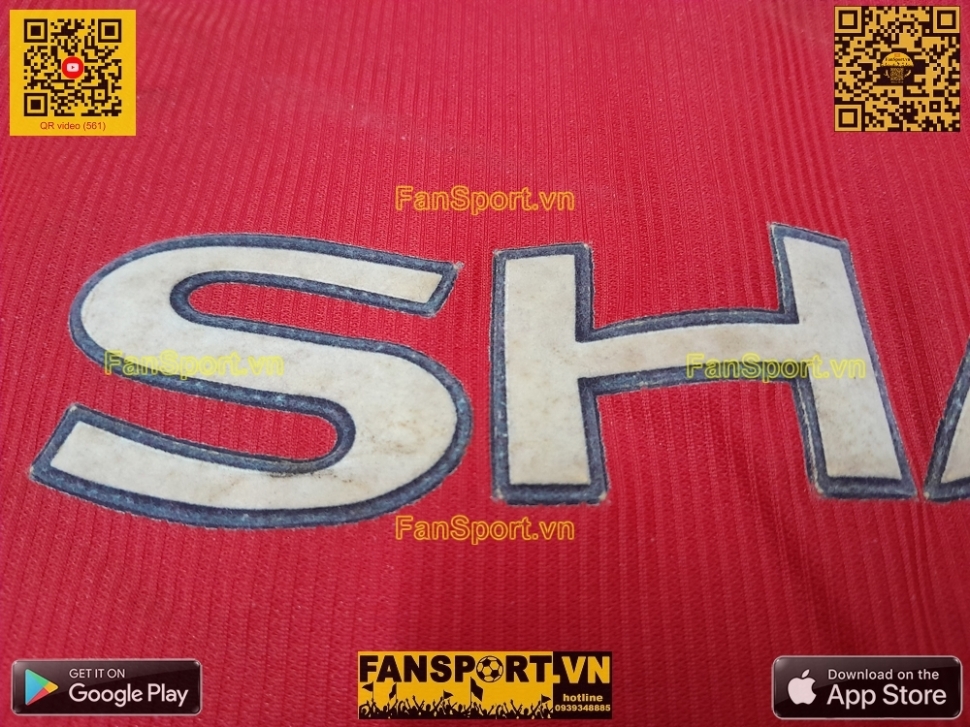 Áo đấu Solskjaer #20 Manchester United 1998-1999-2000 home shirt red