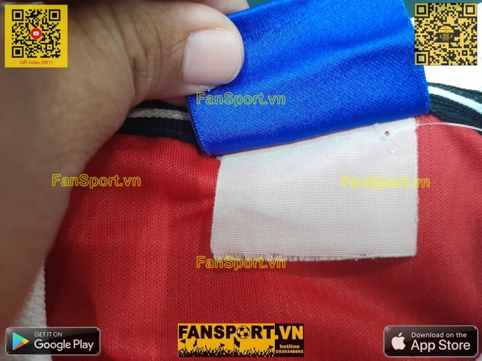 Áo đấu Solskjaer #20 Manchester United 1998-1999-2000 home shirt red