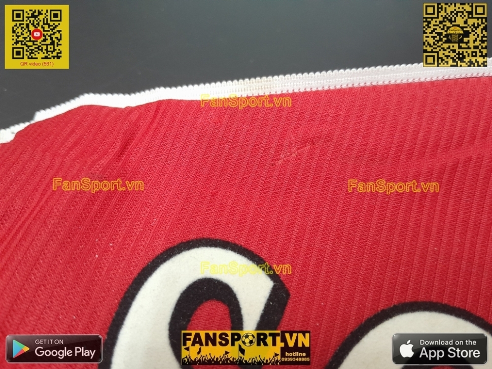 Áo đấu Solskjaer #20 Manchester United 1998-1999-2000 home shirt red