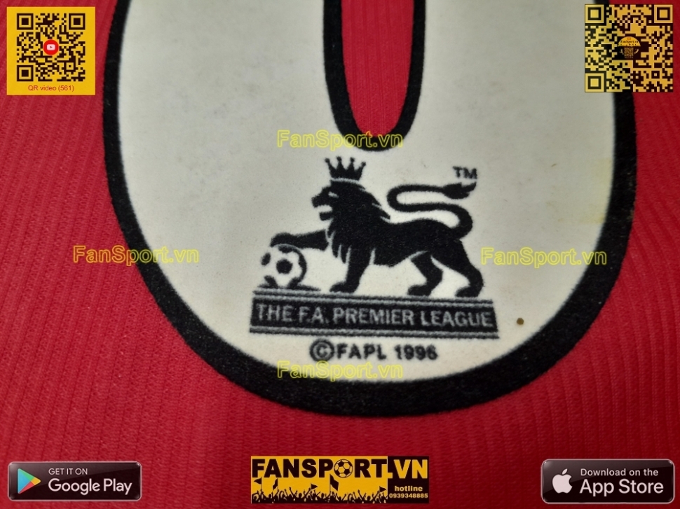 Áo đấu Solskjaer #20 Manchester United 1998-1999-2000 home shirt red