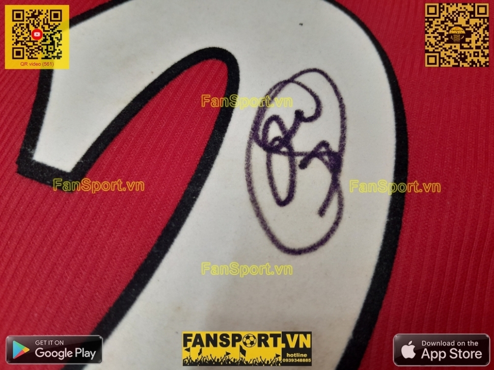 Áo đấu Solskjaer #20 Manchester United 1998-1999-2000 home shirt red