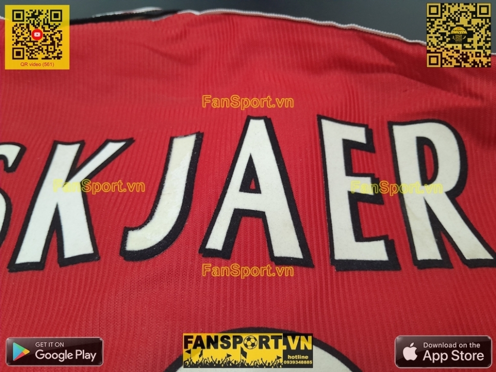 Áo đấu Solskjaer #20 Manchester United 1998-1999-2000 home shirt red