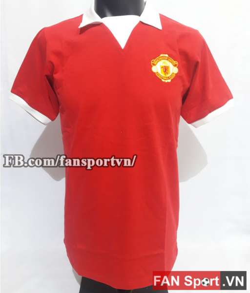 Áo đấu #7 Manchester United 1973 home shirt jersey red 1972 1975